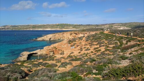 船着き場から左手方向。冬